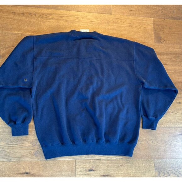Dallas Cowboys Lee NFL Mens L Crewneck Pullover Sweater 90s Vintage Sweatshirt - Picture 6 of 8